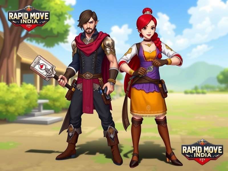 Character customization with Indian attire Rapid Move India Character Customization