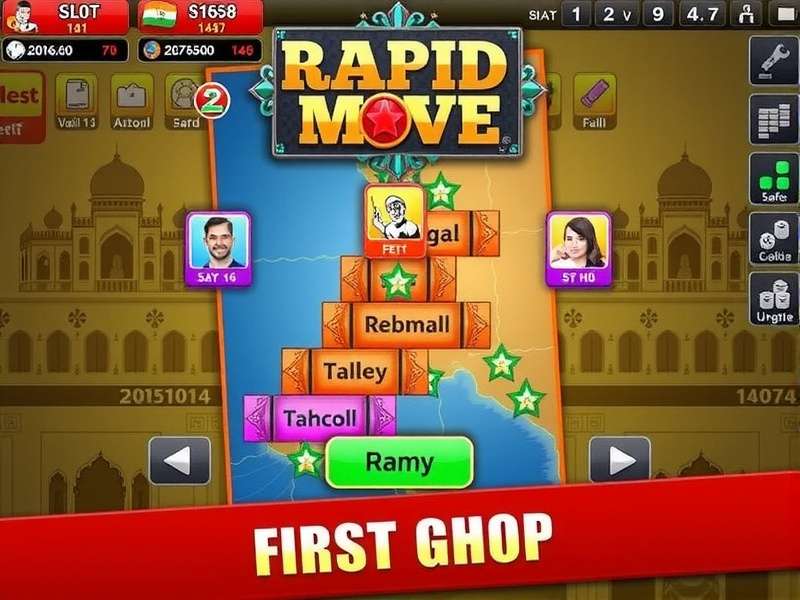 Intense gameplay of Rapid Move India Rapid Move India Gameplay
